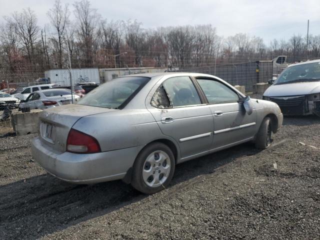 3N1CB51D23L794712 - 2003 NISSAN SENTRA XE SILVER photo 3