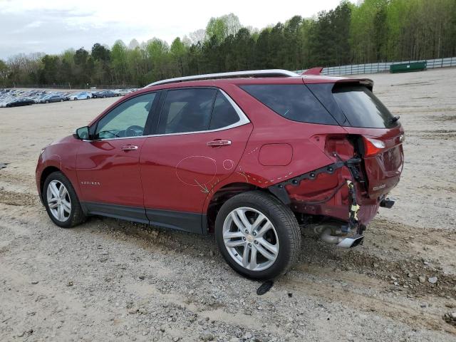 2GNAXWEX0J6142955 - 2018 CHEVROLET EQUINOX PREMIER RED photo 2