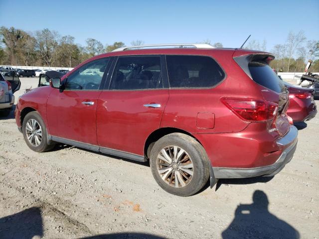 5N1DR2MMXHC644322 - 2017 NISSAN PATHFINDER S MAROON photo 2