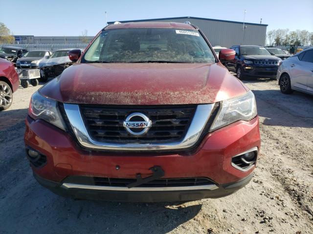 5N1DR2MMXHC644322 - 2017 NISSAN PATHFINDER S MAROON photo 5