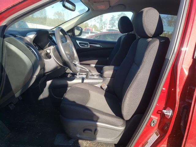 5N1DR2MMXHC644322 - 2017 NISSAN PATHFINDER S MAROON photo 7