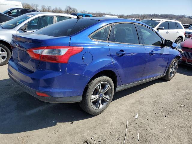 1FAHP3F22CL248350 - 2012 FORD FOCUS SE BLUE photo 3