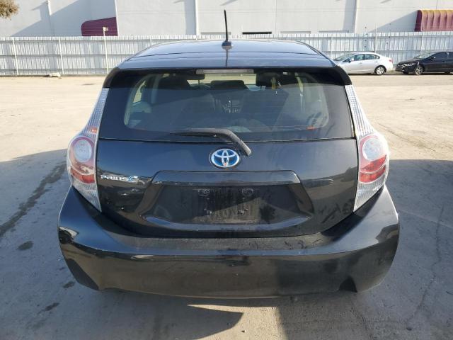 JTDKDTB34E1064808 - 2014 TOYOTA PRIUS C BLACK photo 6