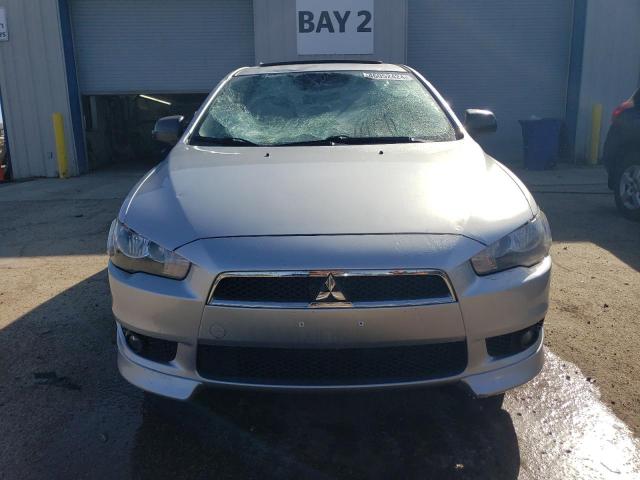 JA32U8FW8AU023445 - 2010 MITSUBISHI LANCER GTS SILVER photo 5