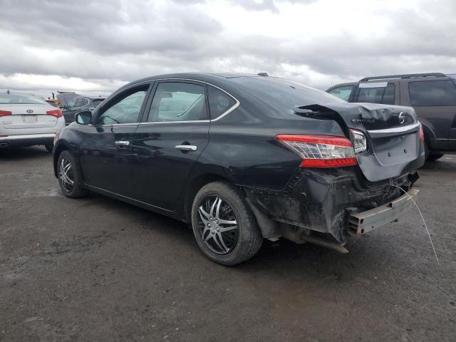 1N4AB7AP6DN910141 - 2013 NISSAN SENTRA S BLACK photo 2