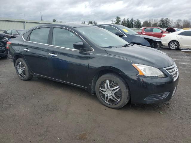 1N4AB7AP6DN910141 - 2013 NISSAN SENTRA S BLACK photo 4