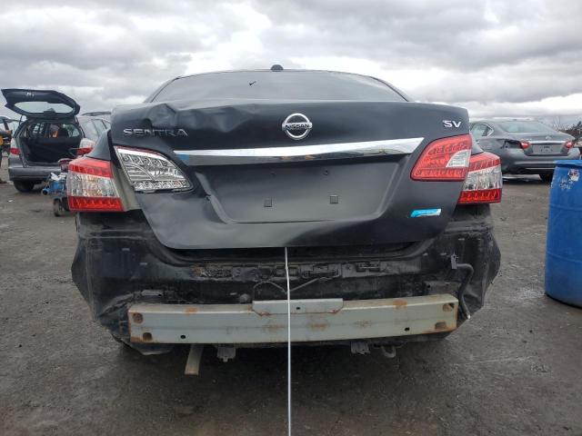 1N4AB7AP6DN910141 - 2013 NISSAN SENTRA S BLACK photo 6