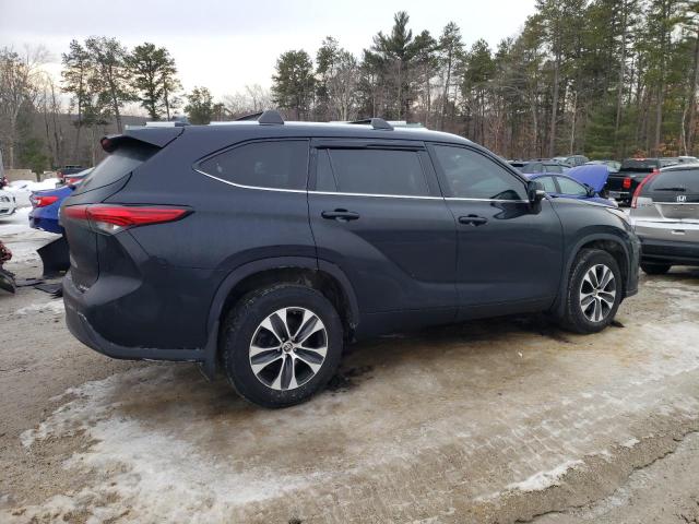 5TDHZRBH1LS036538 - 2020 TOYOTA HIGHLANDER XLE 黑色 照片 3