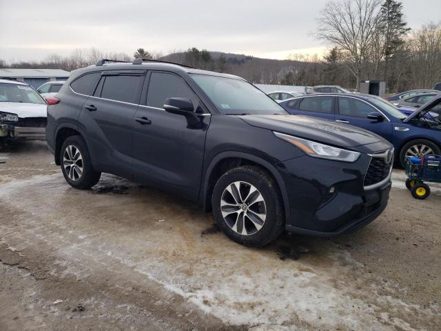 5TDHZRBH1LS036538 - 2020 TOYOTA HIGHLANDER XLE 黑色 照片 4