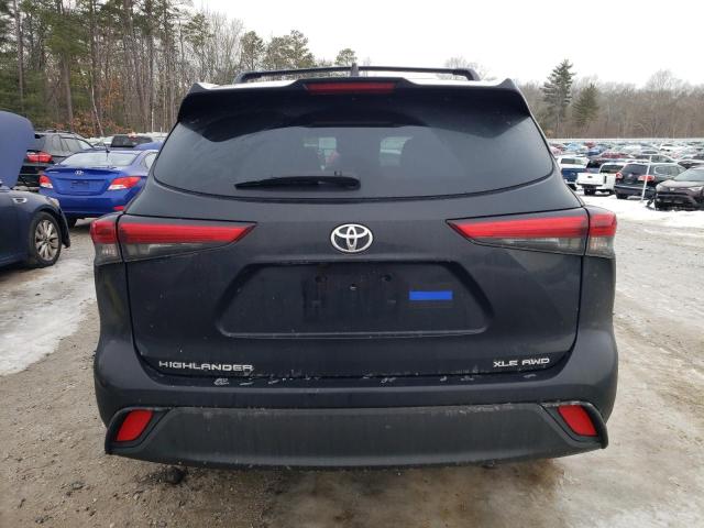 5TDHZRBH1LS036538 - 2020 TOYOTA HIGHLANDER XLE 黑色 照片 6