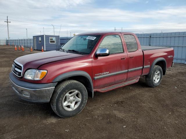 5TBBT4418YS071393 - 2000 TOYOTA TUNDRA ACCESS CAB MAROON photo 1