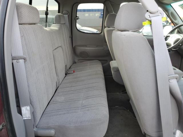 5TBBT4418YS071393 - 2000 TOYOTA TUNDRA ACCESS CAB მუქწითელი ფოტო 10