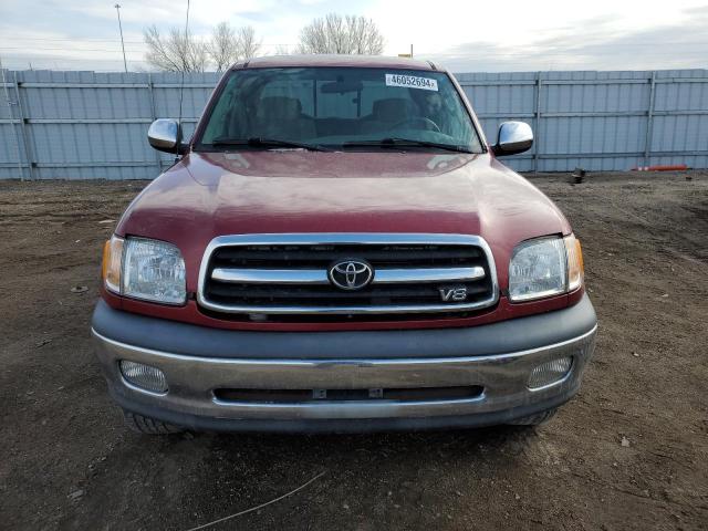 5TBBT4418YS071393 - 2000 TOYOTA TUNDRA ACCESS CAB MAROON photo 5