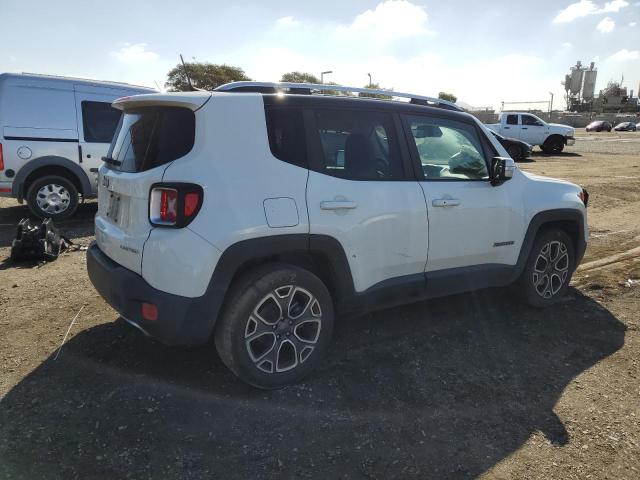 ZACCJADB7JPH79209 - 2018 JEEP RENEGADE LIMITED WHITE photo 3