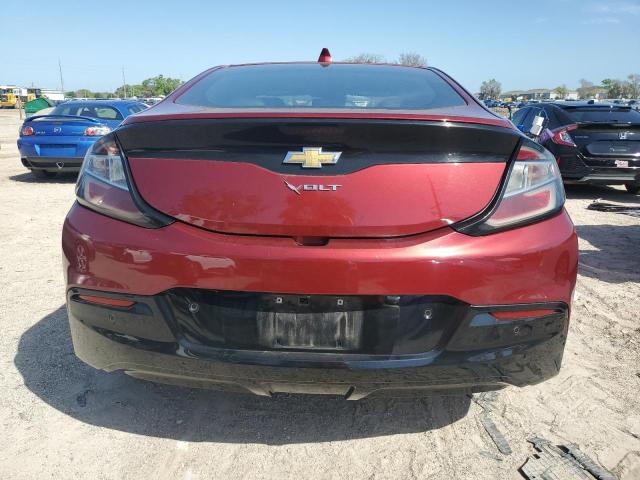 1G1RB6S5XHU181926 - 2017 CHEVROLET VOLT PREMIER RED photo 6