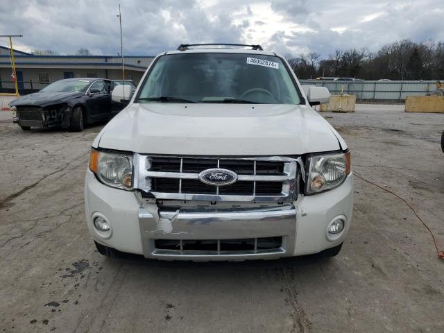 1FMCU49369KA66586 - 2009 FORD ESCAPE HYBRID WHITE photo 5