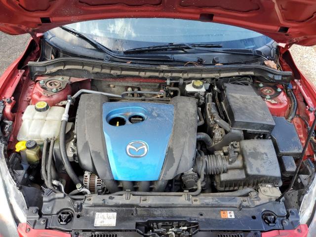 JM1BL1L72D1780873 - 2013 MAZDA 3 I RED photo 11