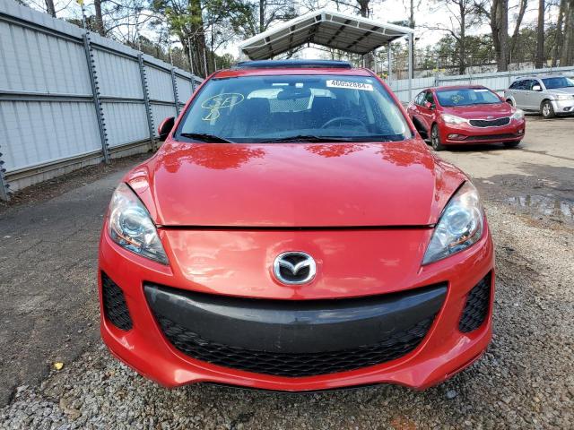 JM1BL1L72D1780873 - 2013 MAZDA 3 I RED photo 5