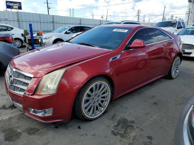 1G6DL1ED7B0129885 - 2011 CADILLAC CTS PERFORMANCE COLLECTION RED photo 1