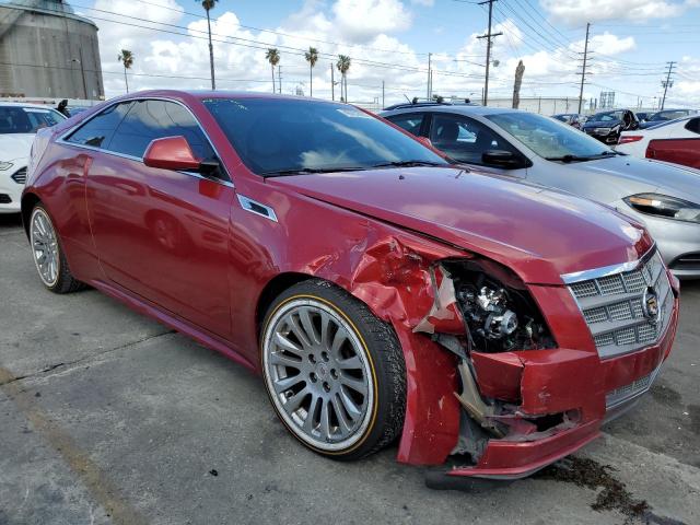 1G6DL1ED7B0129885 - 2011 CADILLAC CTS PERFORMANCE COLLECTION RED photo 4