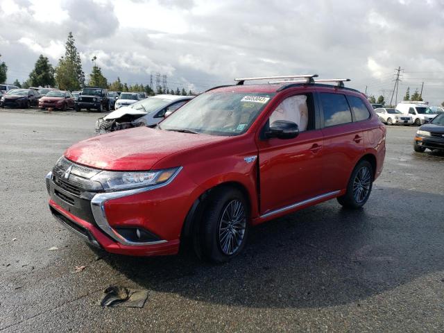 JA4J2VA75NZ027876 - 2022 MITSUBISHI OUTLANDER SEL RED photo 1