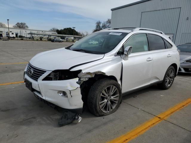 2T2ZK1BA6EC139460 - 2014 LEXUS RX 350 WHITE photo 1