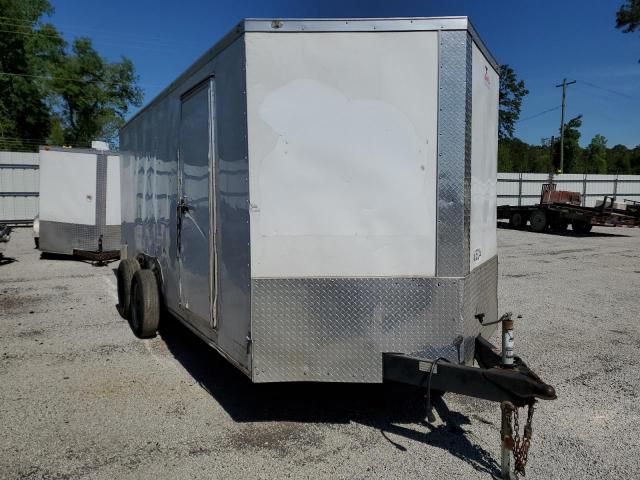 7FYBE1622JD006647 - 2018 ANVI TRAILER WHITE photo 1