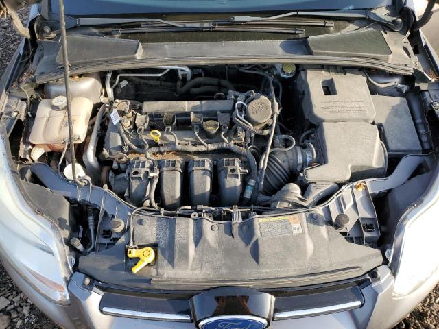 1FAHP3F24CL261410 - 2012 FORD FOCUS SE GRAY photo 11