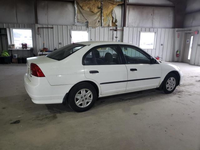 1HGES163X4L007079 - 2004 HONDA CIVIC DX VP WHITE photo 3