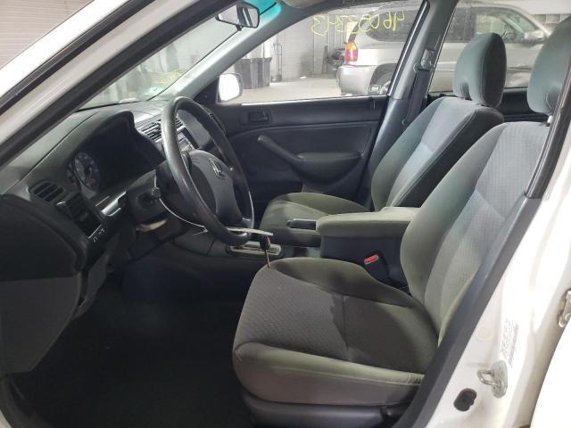 1HGES163X4L007079 - 2004 HONDA CIVIC DX VP WHITE photo 7