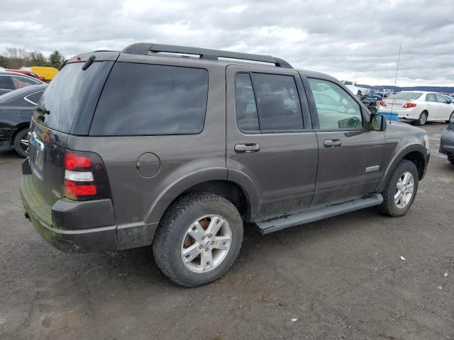 1FMEU73E07UA53211 - 2007 FORD EXPLORER XLT GRAY photo 3