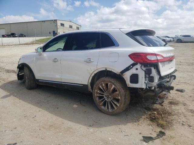 2LMPJ8LR2HBL53760 - 2017 LINCOLN MKX RESERVE WHITE photo 2