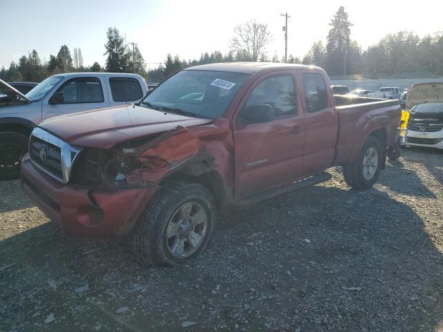 5TETX62N38Z469891 - 2008 TOYOTA TACOMA PRERUNNER ACCESS CAB RED photo 1
