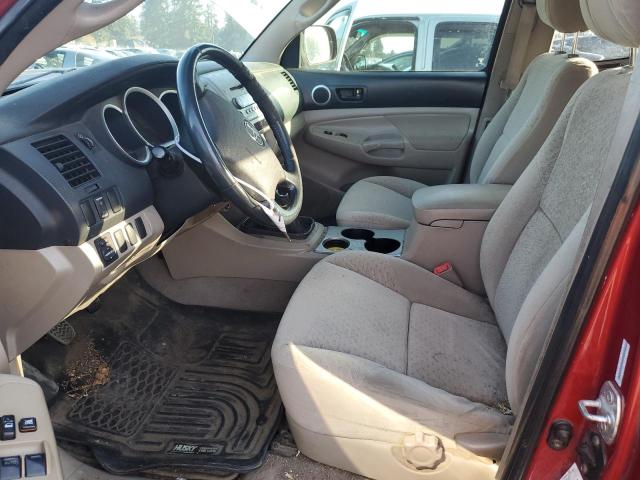 5TETX62N38Z469891 - 2008 TOYOTA TACOMA PRERUNNER ACCESS CAB RED photo 7