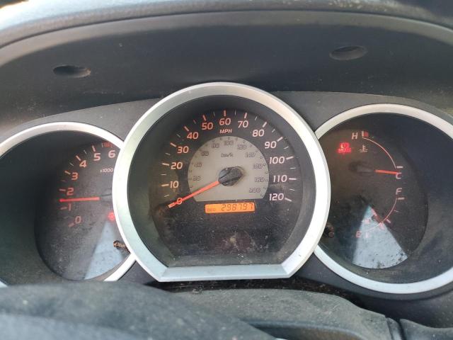 5TETX62N38Z469891 - 2008 TOYOTA TACOMA PRERUNNER ACCESS CAB RED photo 9