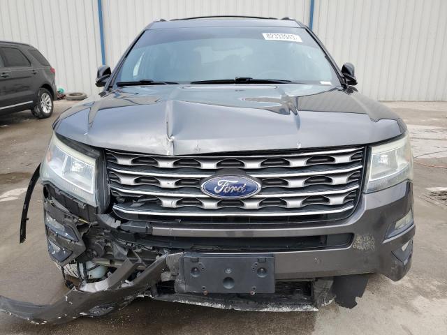 1FM5K8DH6GGC80342 - 2016 FORD EXPLORER XLT GRAY photo 5