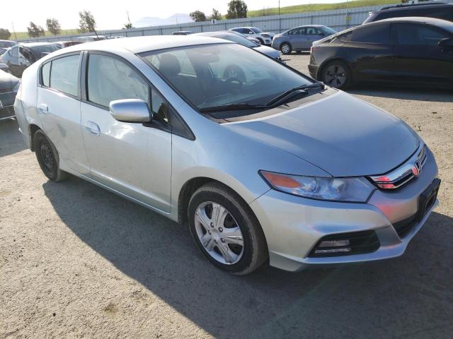 JHMZE2H51DS004930 - 2013 HONDA INSIGHT LX SILVER photo 4