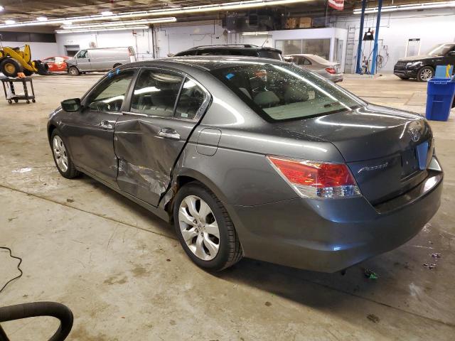 1HGCP36728A022832 - 2008 HONDA ACCORD EX GRAY photo 2