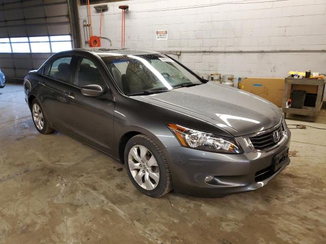 1HGCP36728A022832 - 2008 HONDA ACCORD EX GRAY photo 4