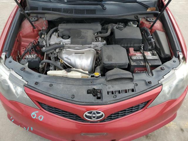 4T1BF1FK7DU678101 - 2013 TOYOTA CAMRY L RED photo 11