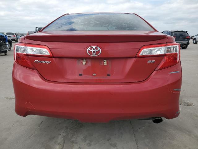 4T1BF1FK7DU678101 - 2013 TOYOTA CAMRY L RED photo 6