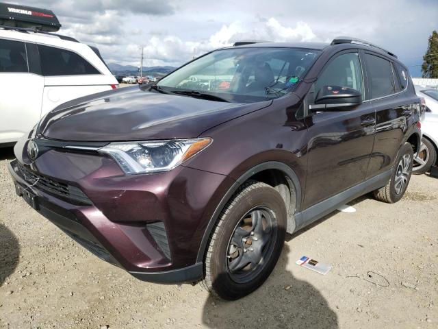 2T3ZFREV6JW478497 - 2018 TOYOTA RAV4 LE BURGUNDY photo 1