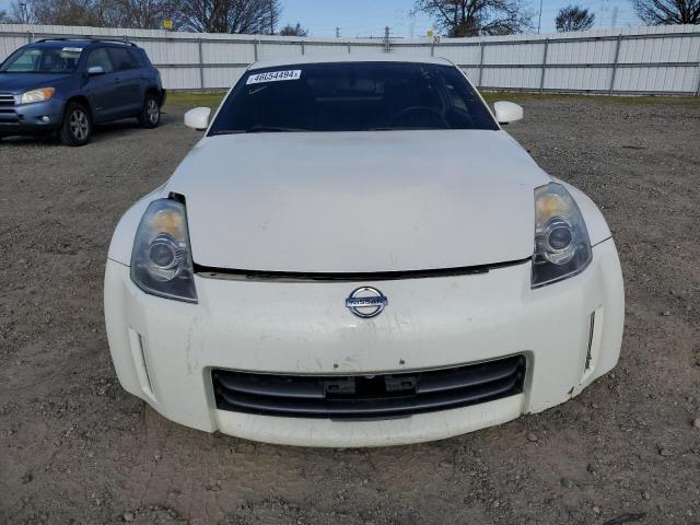 JN1BZ34E18M751041 - 2008 NISSAN 350Z COUPE WHITE photo 5