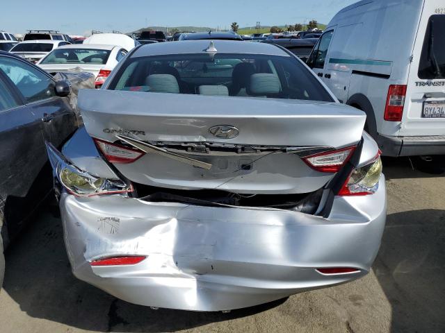 5NPEB4AC6BH292615 - 2011 HYUNDAI SONATA GLS SILVER photo 6