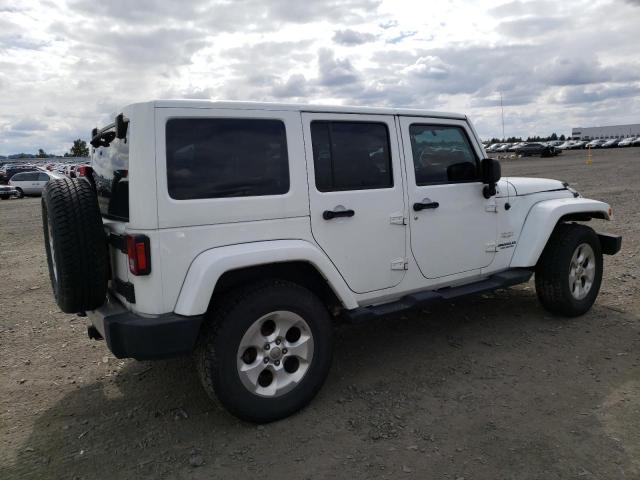 1C4BJWEG1DL598859 - 2013 JEEP WRANGLER U SAHARA WHITE photo 3