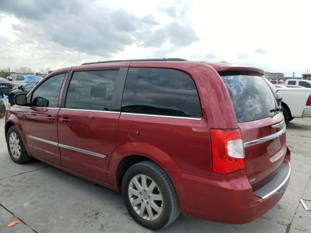 2C4RC1BG9GR300747 - 2016 CHRYSLER TOWN & COU TOURING RED photo 2