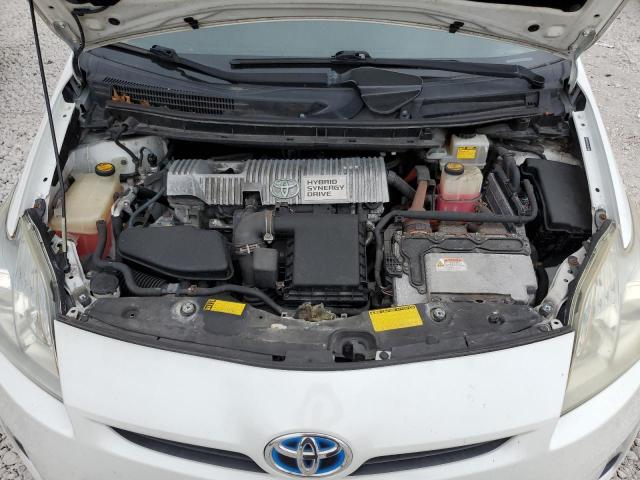 JTDKN3DU6A0098932 - 2010 TOYOTA PRIUS WHITE photo 11