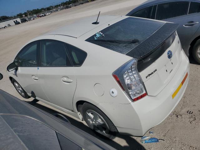 JTDKN3DU6A0098932 - 2010 TOYOTA PRIUS WHITE photo 2