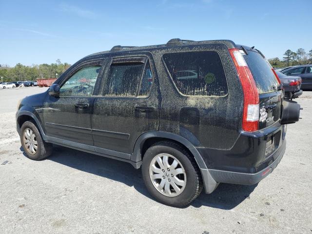 SHSRD78996U417644 - 2006 HONDA CR-V SE BLACK photo 2