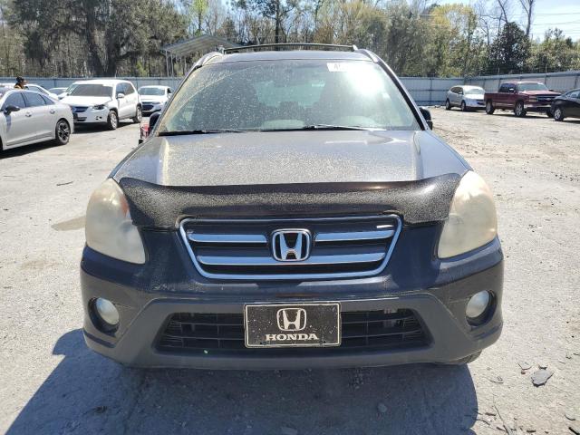 SHSRD78996U417644 - 2006 HONDA CR-V SE BLACK photo 5